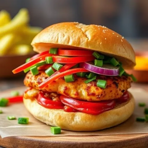 Fajitha Chicken Sandwich
